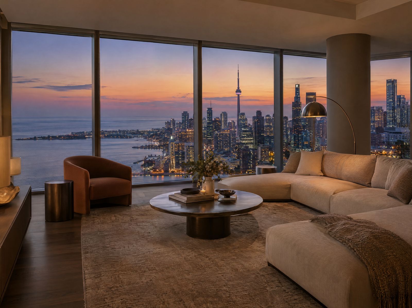 Corner suite, Harbourfront