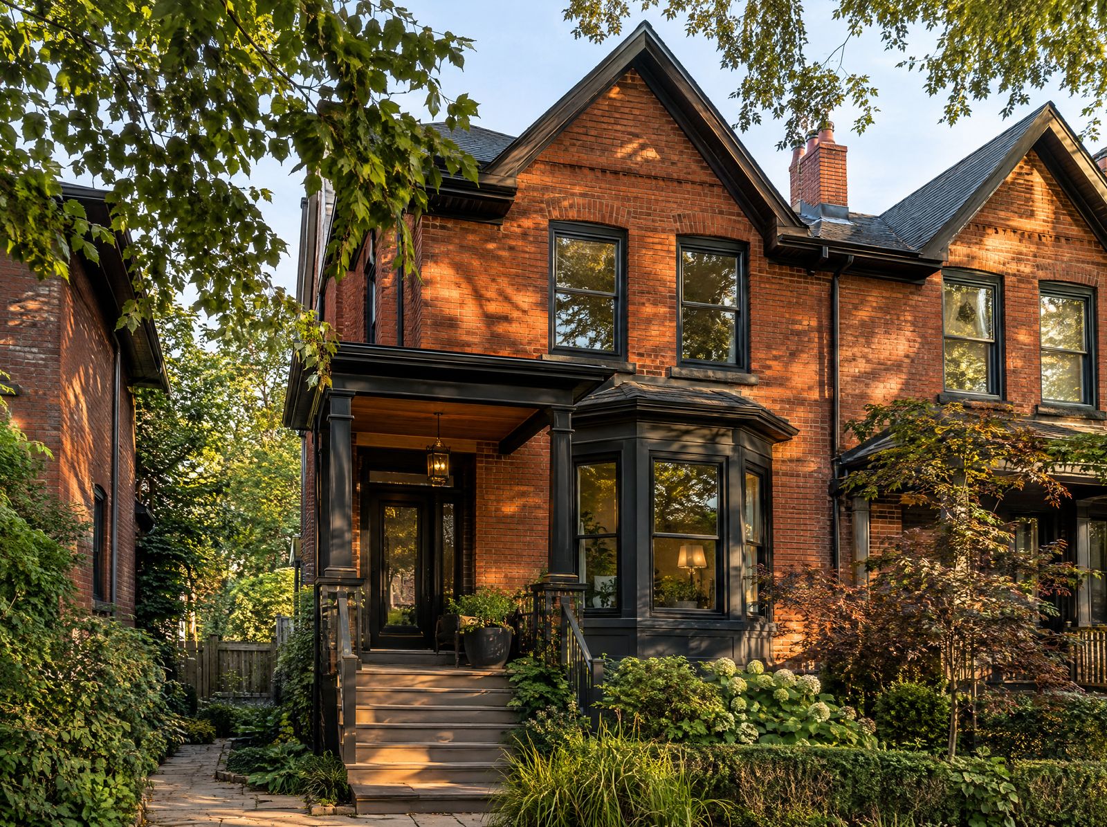Victorian semi, Cabbagetown